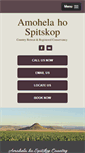 Mobile Screenshot of amohela-ho-spitskop.co.za